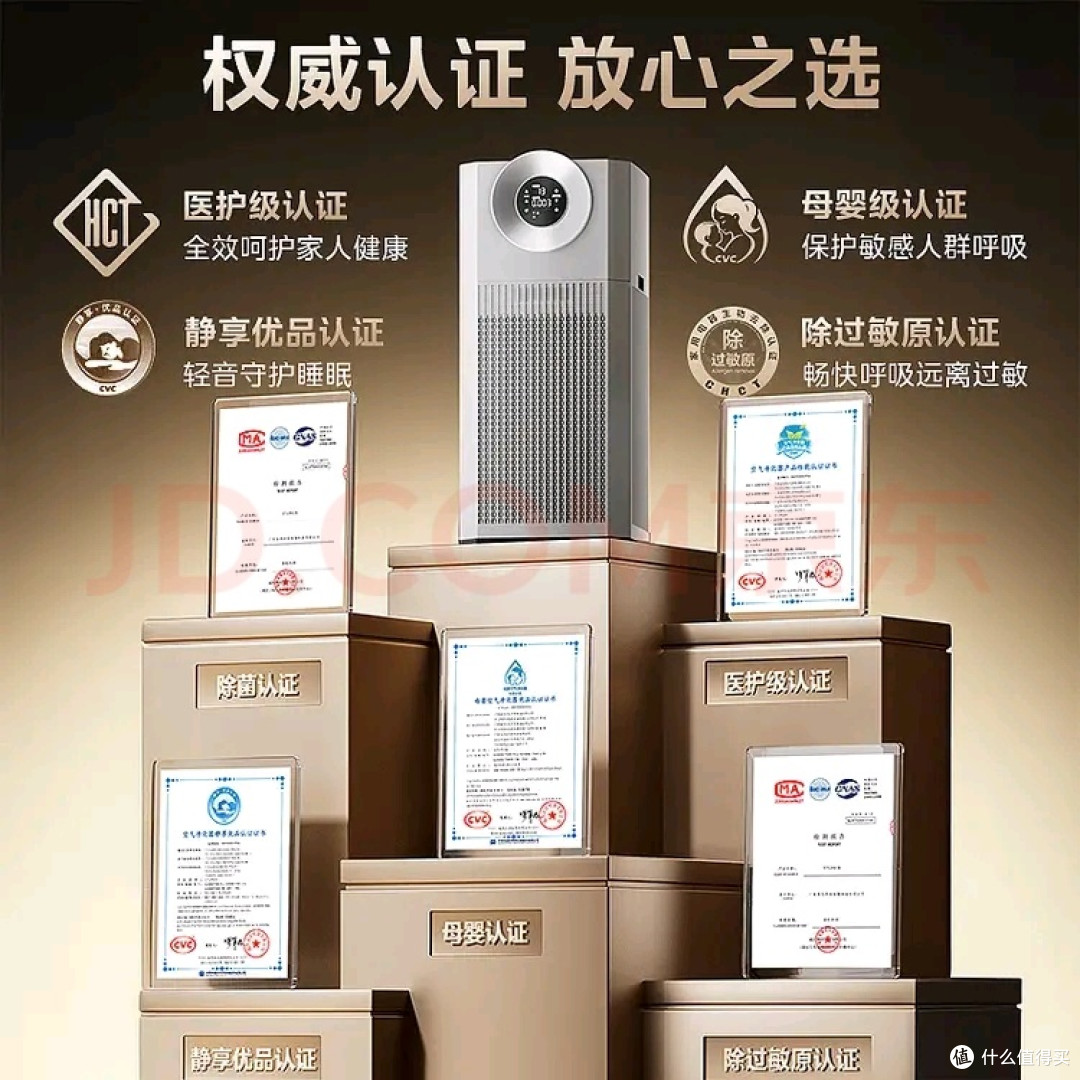 美的(Midea)森林家空气净化器加湿一体机 双旦不错的选择