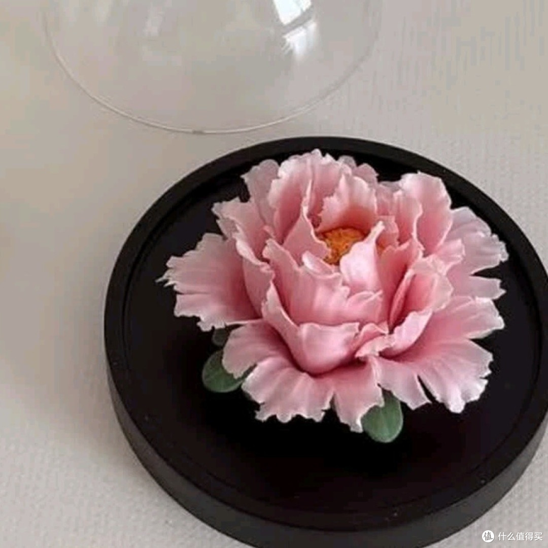 永生花陶瓷牡丹礼盒,惊艳之美