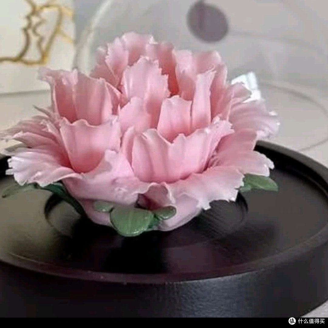 永生花陶瓷牡丹礼盒,惊艳之美