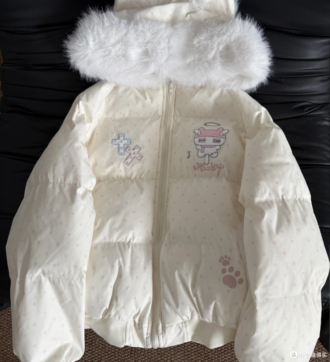 冬季旅行棉服推荐:波点款保暖又时尚