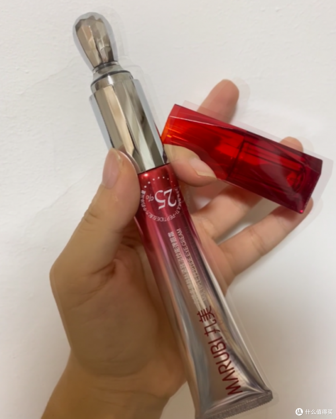 丸美小红笔眼霜真是淡纹实力派！