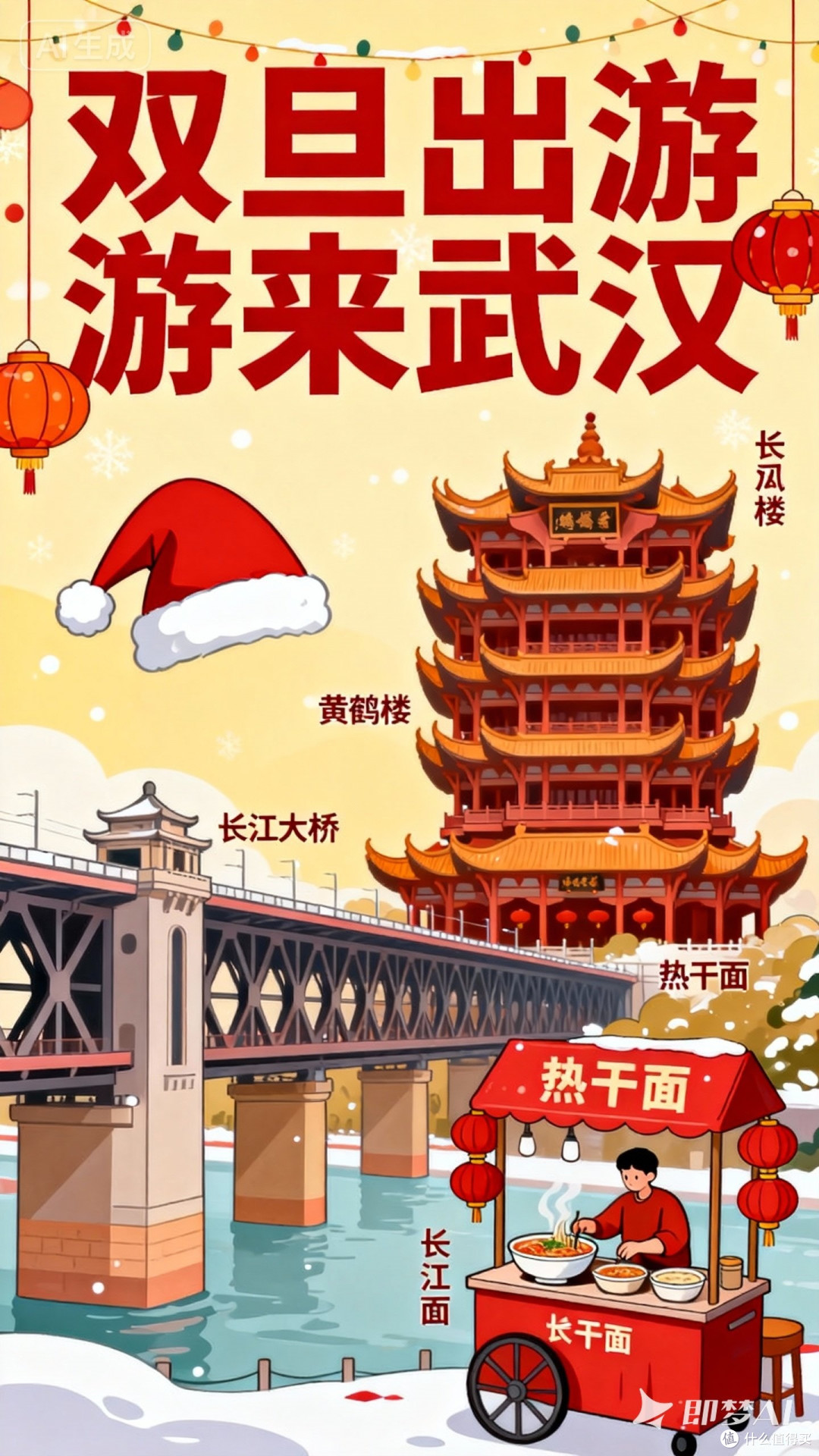 江城双旦:从光谷到知音号的温暖之旅