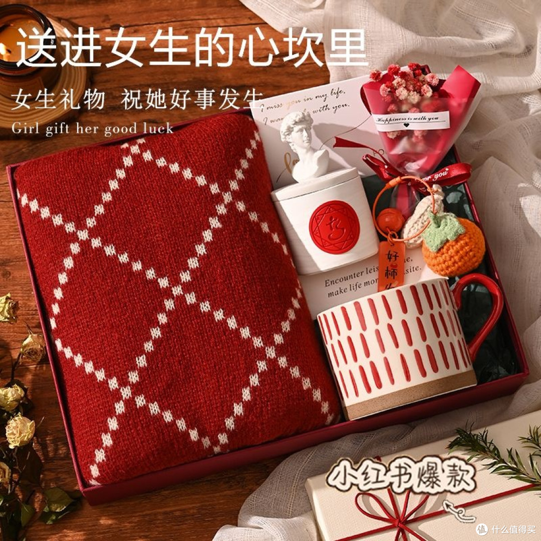双旦心意之选:高级感围巾礼盒,暖冬爱意不缺席