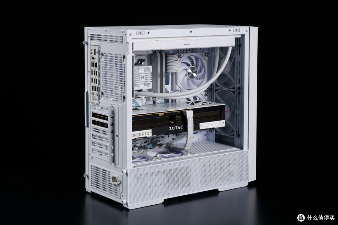 安耐美风屿K1+ROG STRIX X870-A 吹雪S+索泰 RTX 5070Ti 装机分享