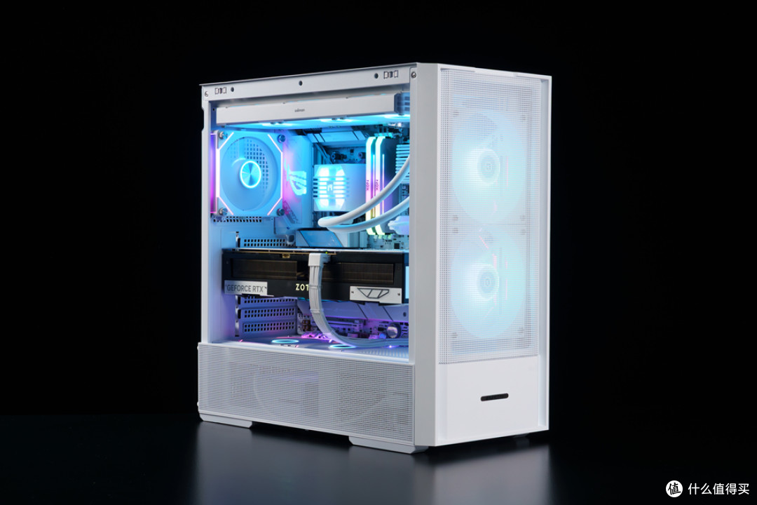 安耐美风屿K1+ROG STRIX X870-A 吹雪S+索泰 RTX 5070Ti 装机分享