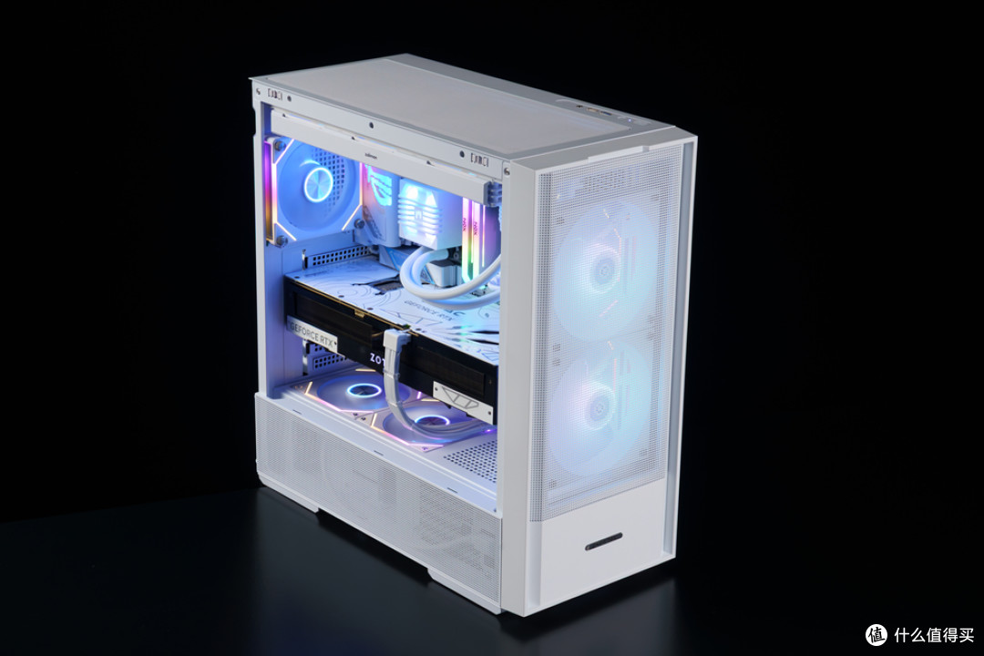 安耐美风屿K1+ROG STRIX X870-A 吹雪S+索泰 RTX 5070Ti 装机分享