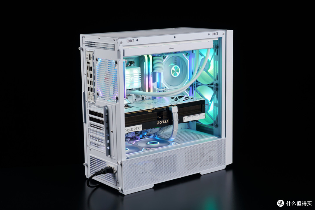 安耐美风屿K1+ROG STRIX X870-A 吹雪S+索泰 RTX 5070Ti 装机分享