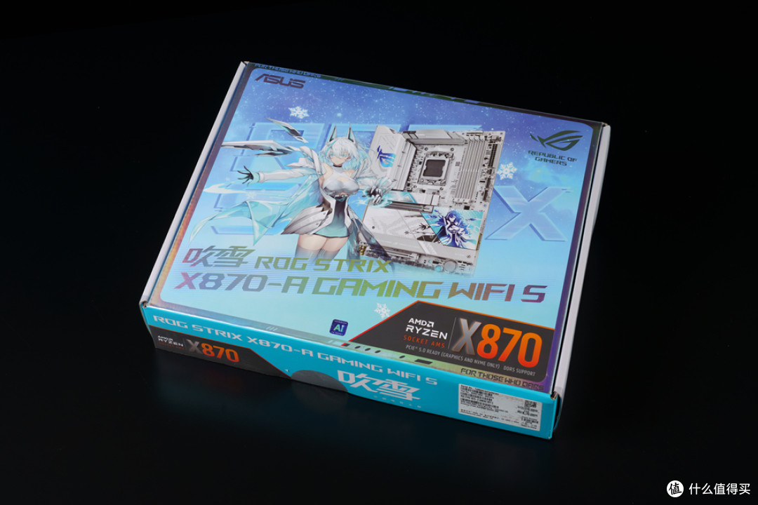 安耐美风屿K1+ROG STRIX X870-A 吹雪S+索泰 RTX 5070Ti 装机分享