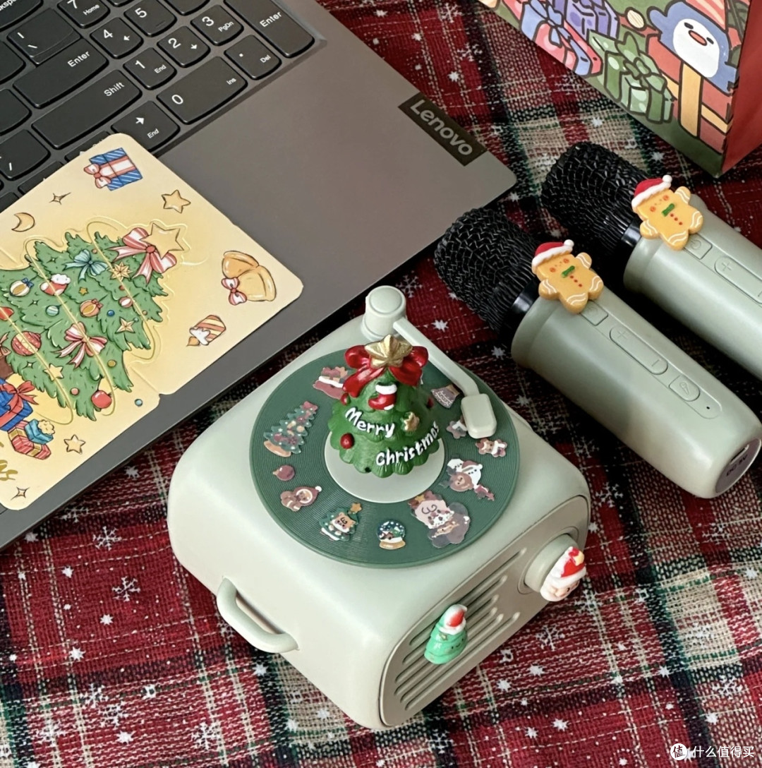 双旦礼物:圣诞氛围小音响