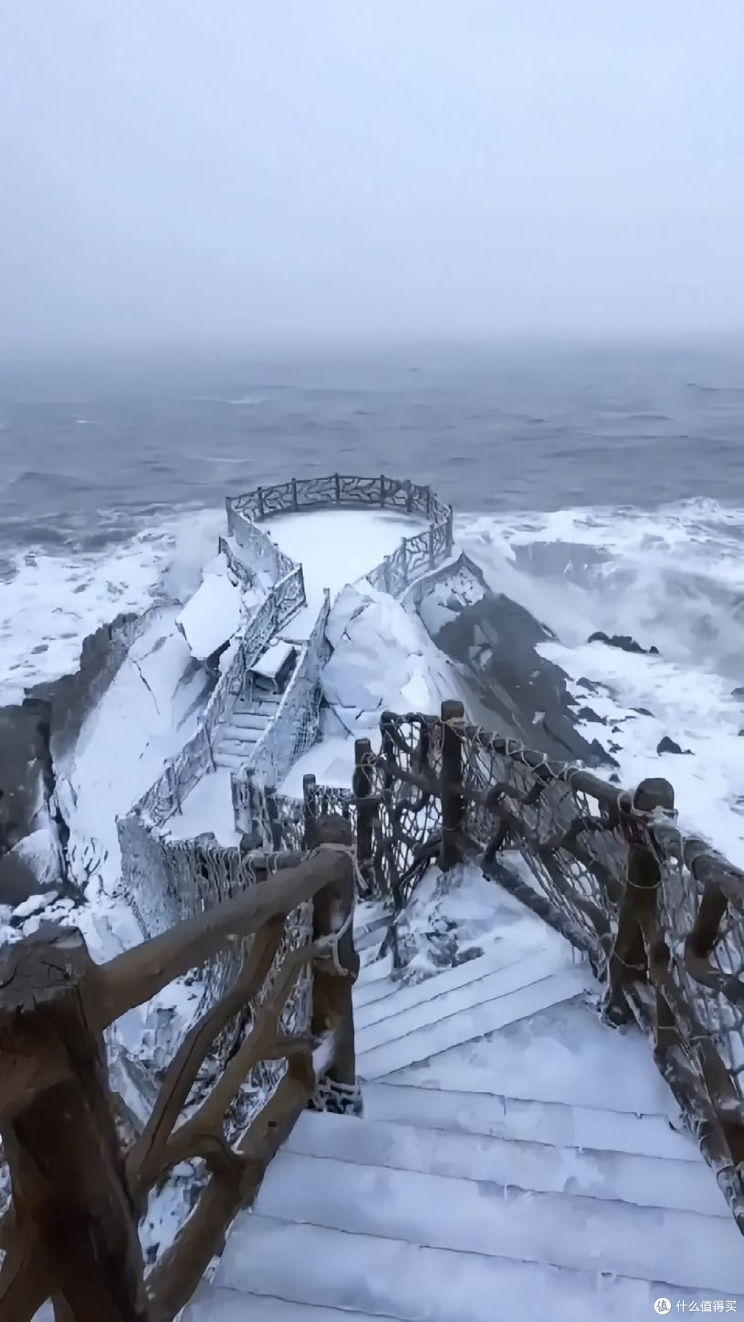 威海雪景