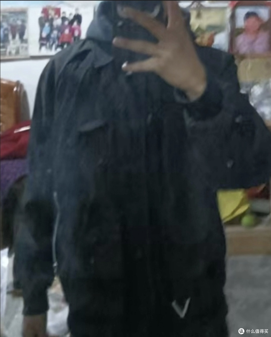 黑色飞行员夹克