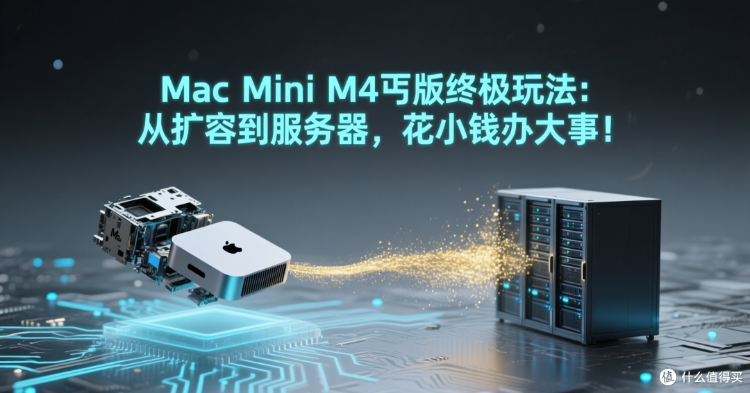 Mac Mini丐版终极玩法:从扩容到服务器,花小钱办大事!