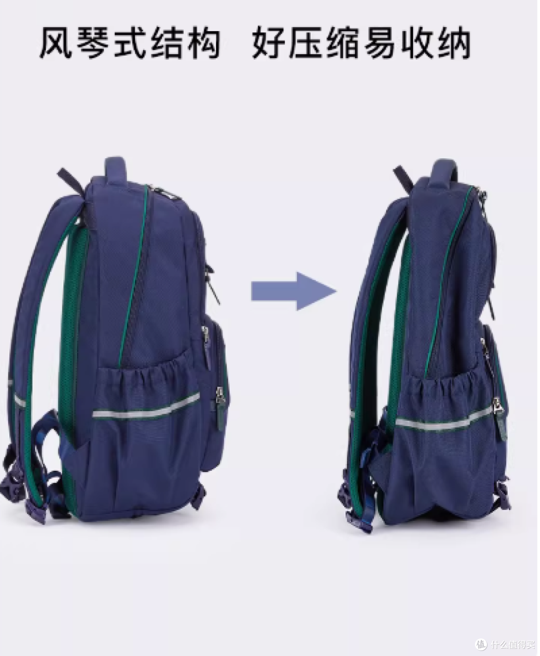 ✨卡拉羊这款登山包承包我家娃整个学期的安心通勤