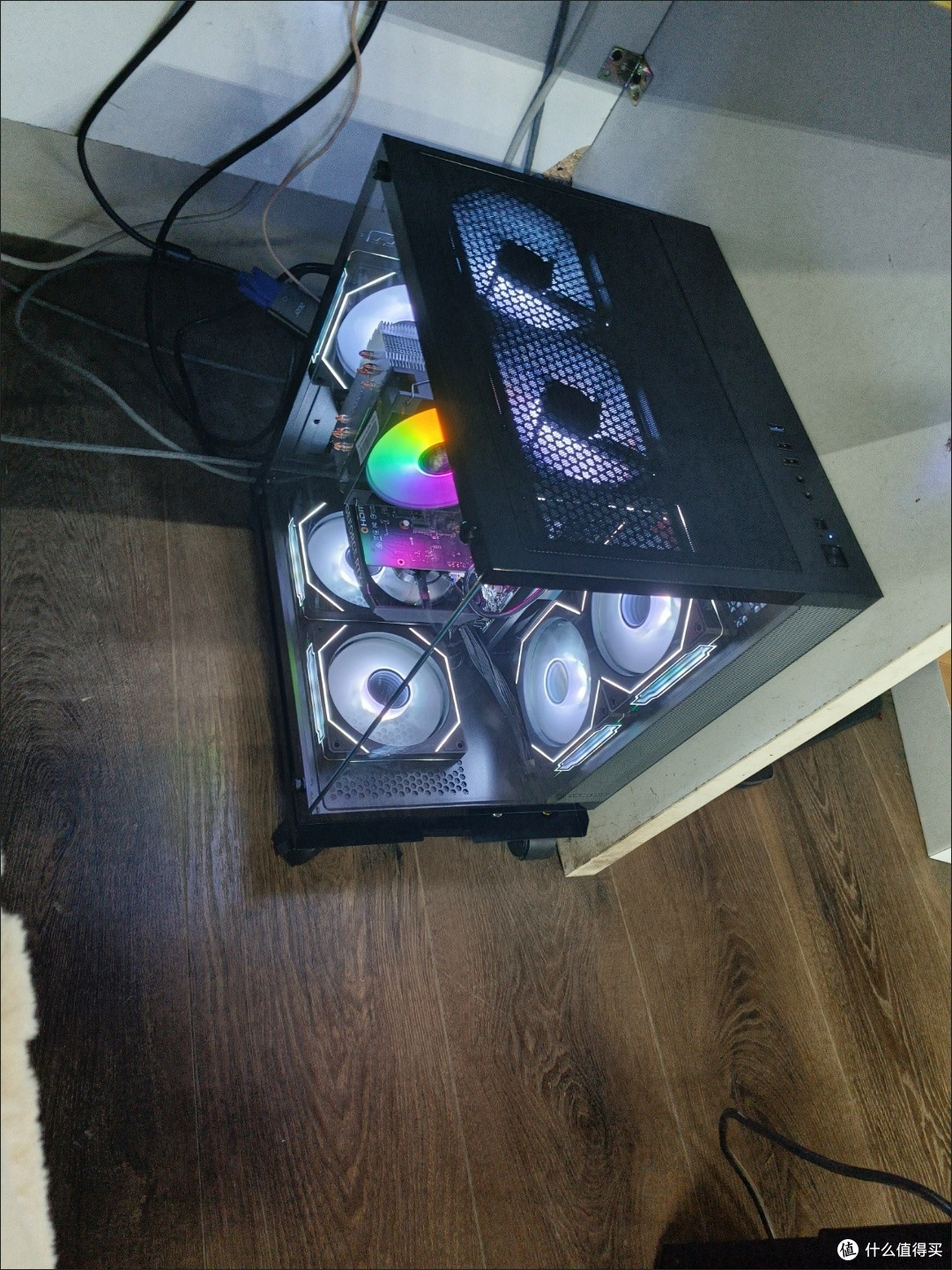 海景房+性能王!我的华硕i5+RTX5050 DIY主机太香了
