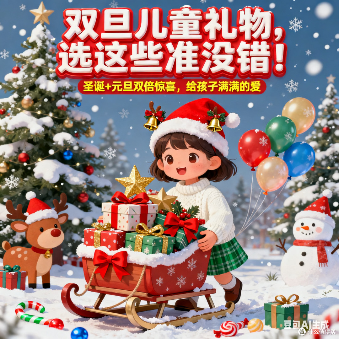 双旦儿童礼物，选这些准没错！