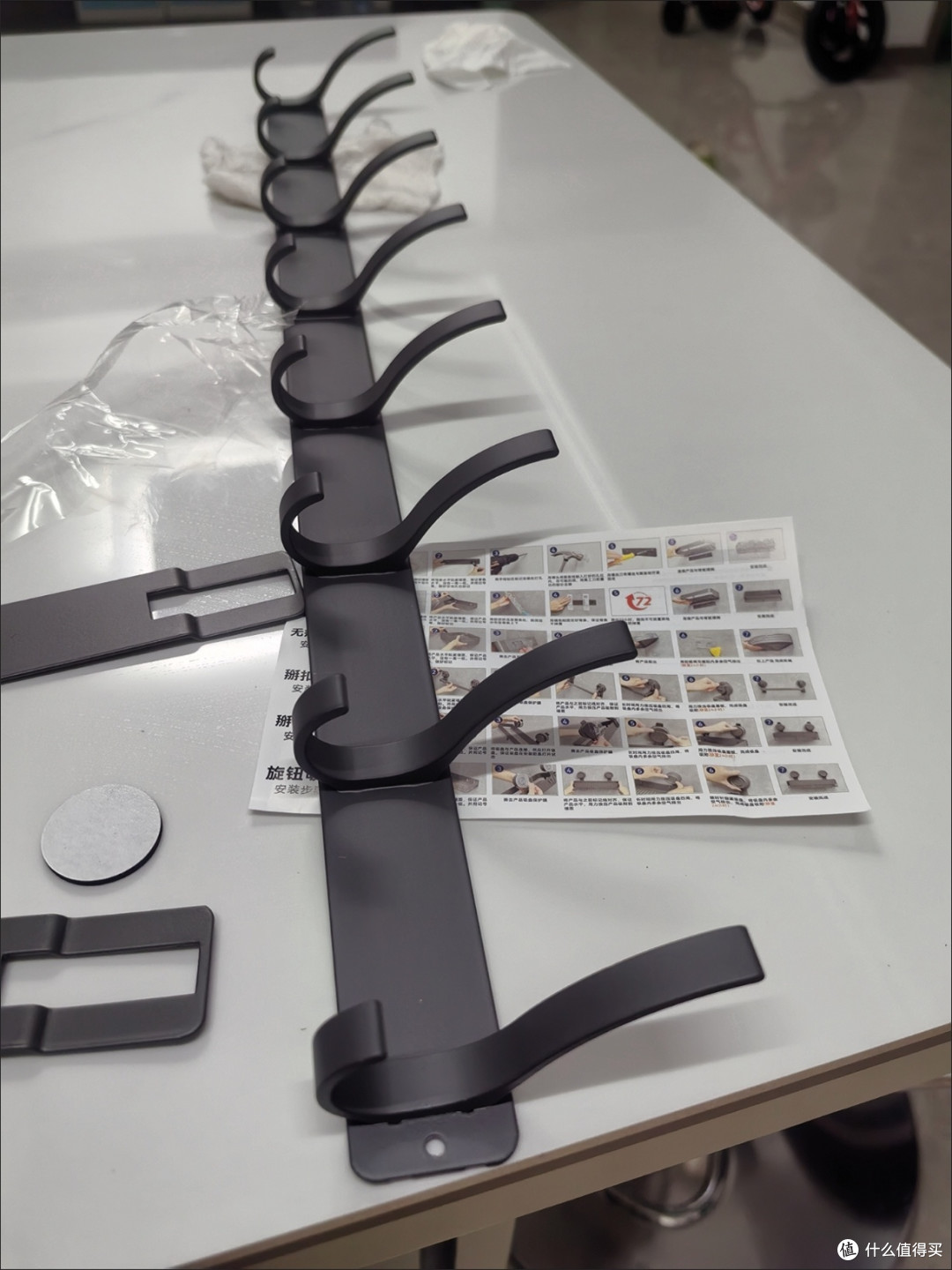 超实用门后挂钩置物架!免打孔超省心,卧室收纳神器闭眼冲