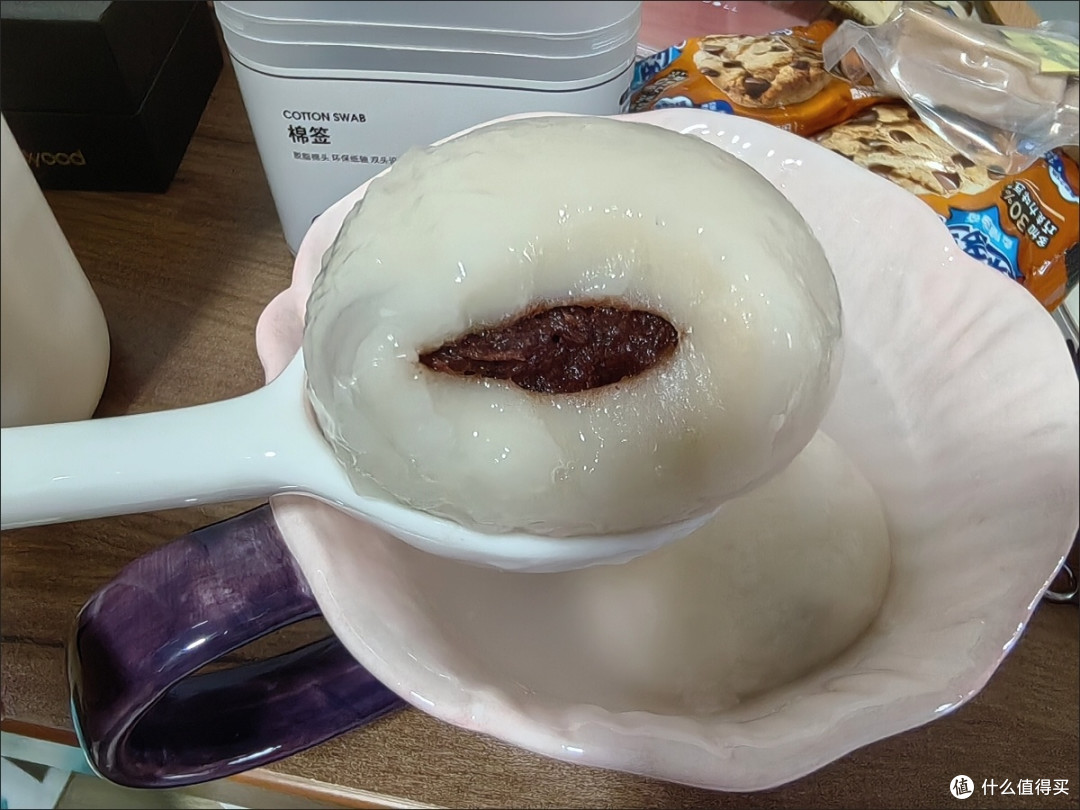 年度暖心美食!正宗宁波玫瑰豆沙大汤圆,猪油甜糯巨满足