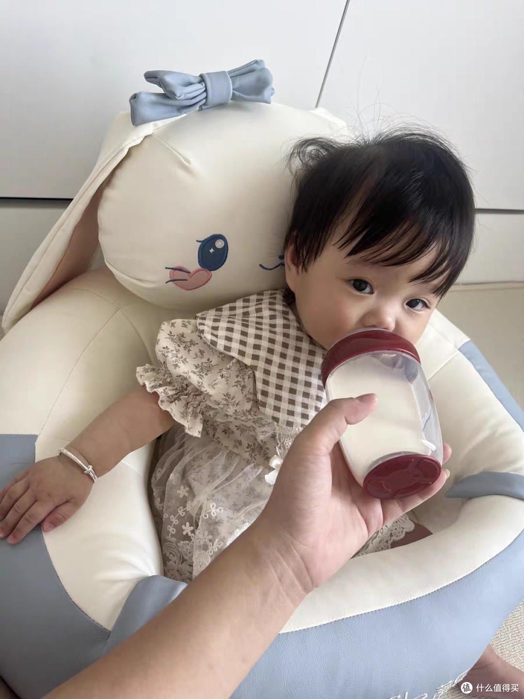 高硼硅玻璃材质防呛防胀气奶瓶