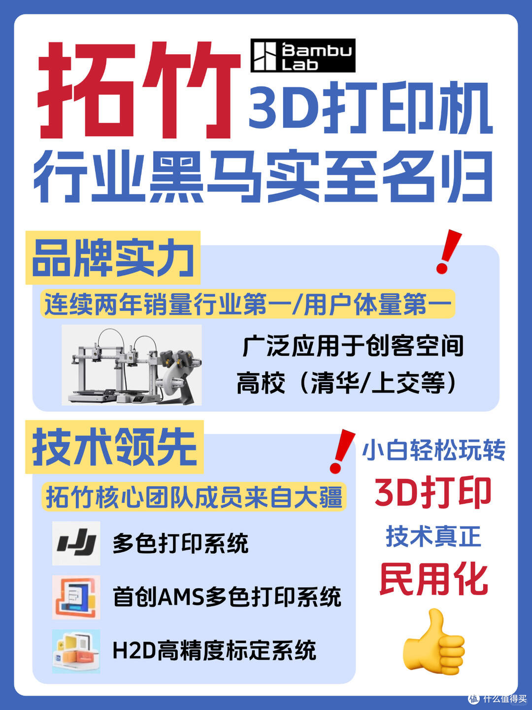 种草了的宝藏3D打印机清单