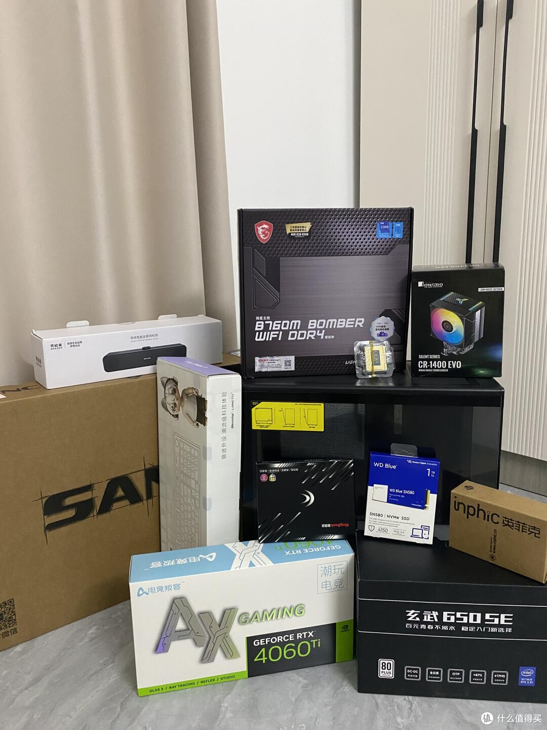 自己动手装机的成就感