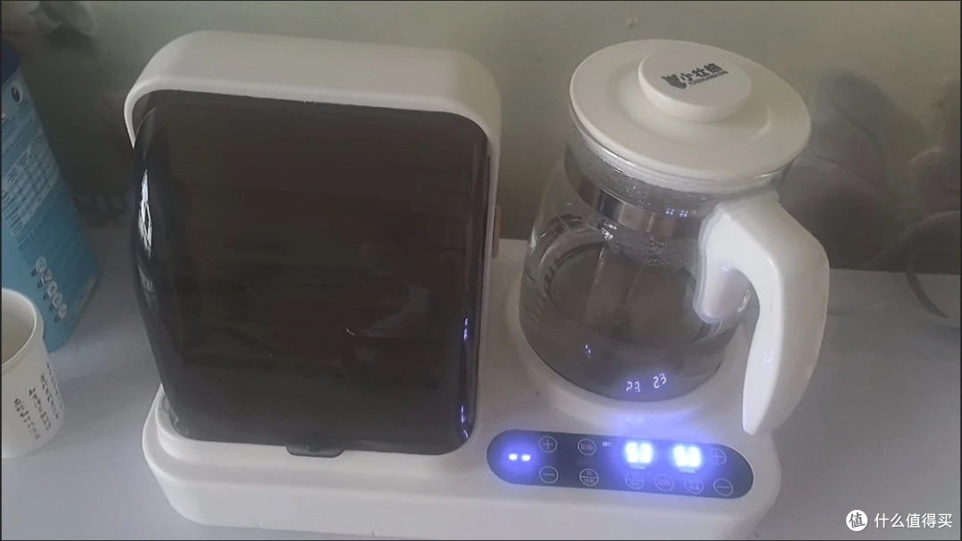 宝爸选品:紫外线消毒+恒温水壶 二合一