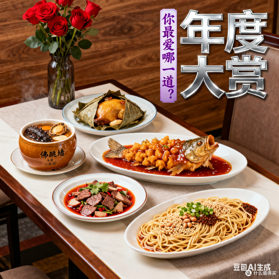 年度美食大赏，你最爱哪一道？