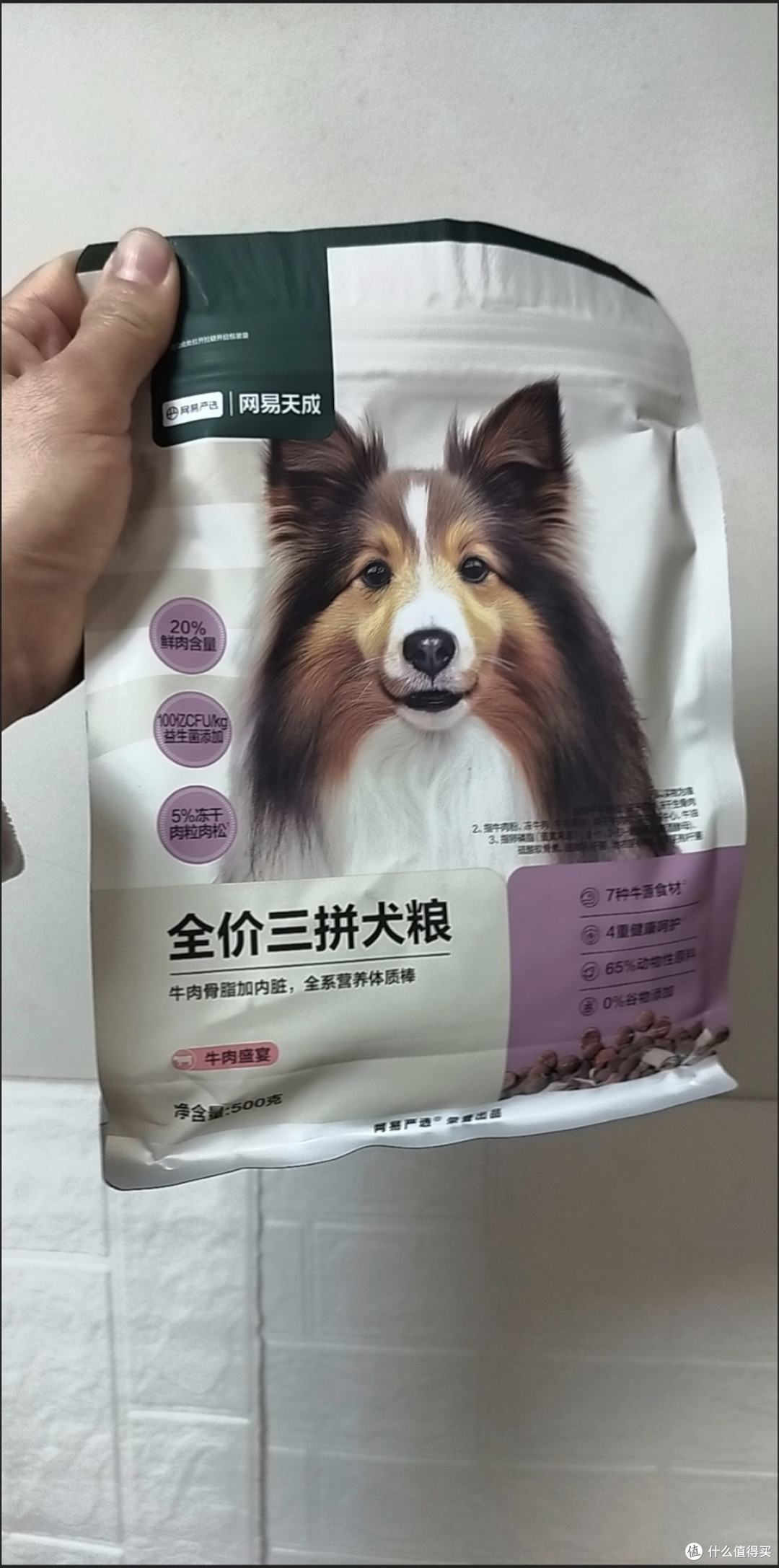 网易严选三拼犬粮试吃体验