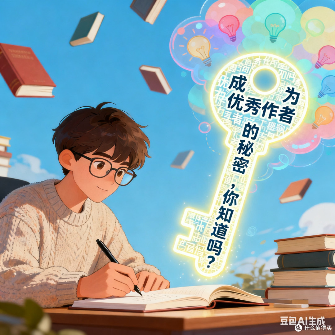 成为优秀作者的秘密,你知道吗?