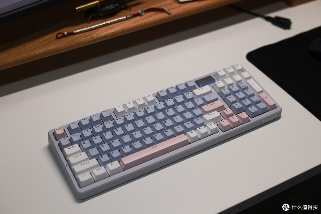 雷柏V700DIY-98长续航版+VT9最强续航无线键鼠套装深度体验