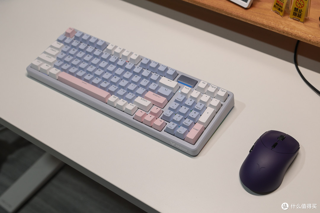 雷柏V700DIY-98长续航版+VT9最强续航无线键鼠套装深度体验
