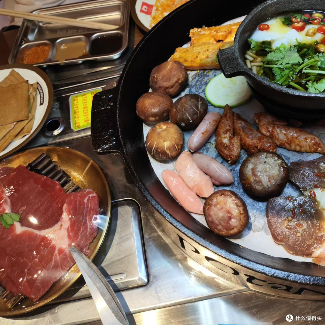 自助烤肉的美味体验