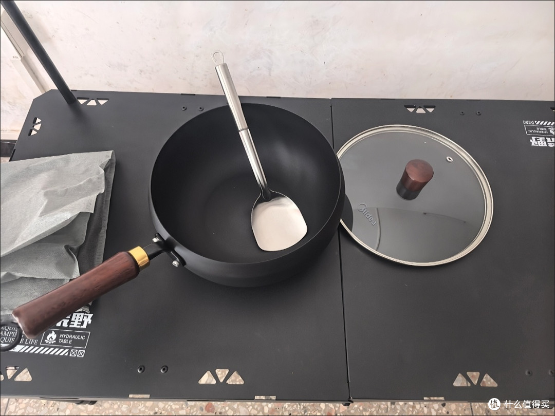 美的无涂层大肚铁锅，炒炖煎煮样样行