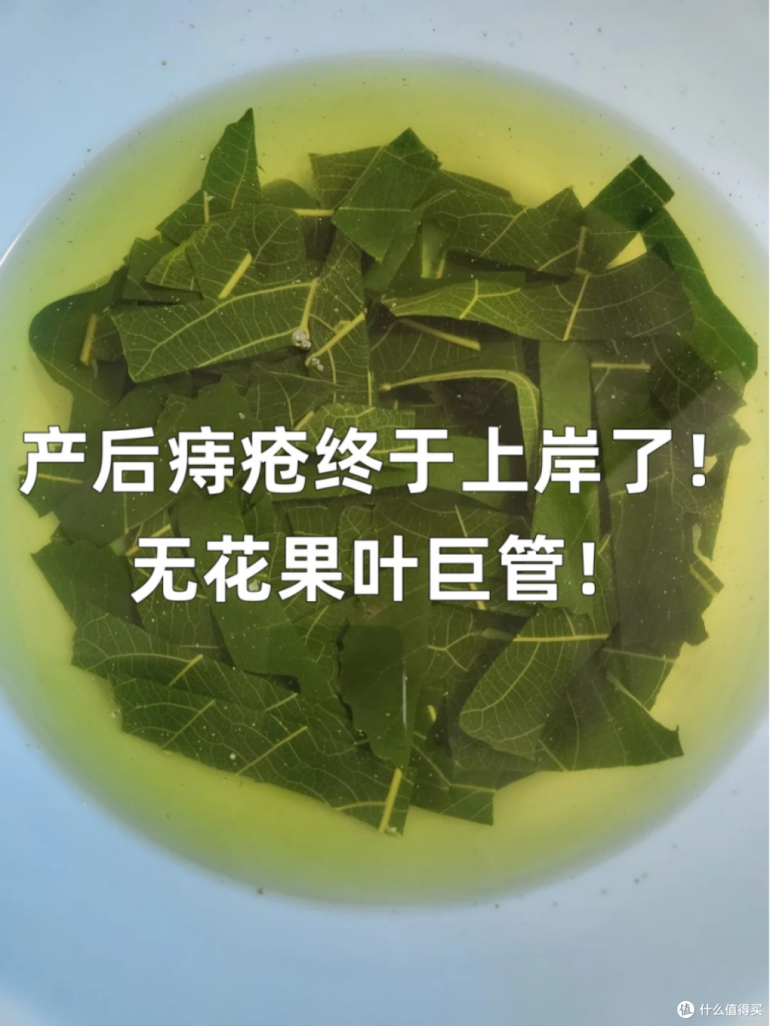 一个月了!产后痔疮终于上岸了!