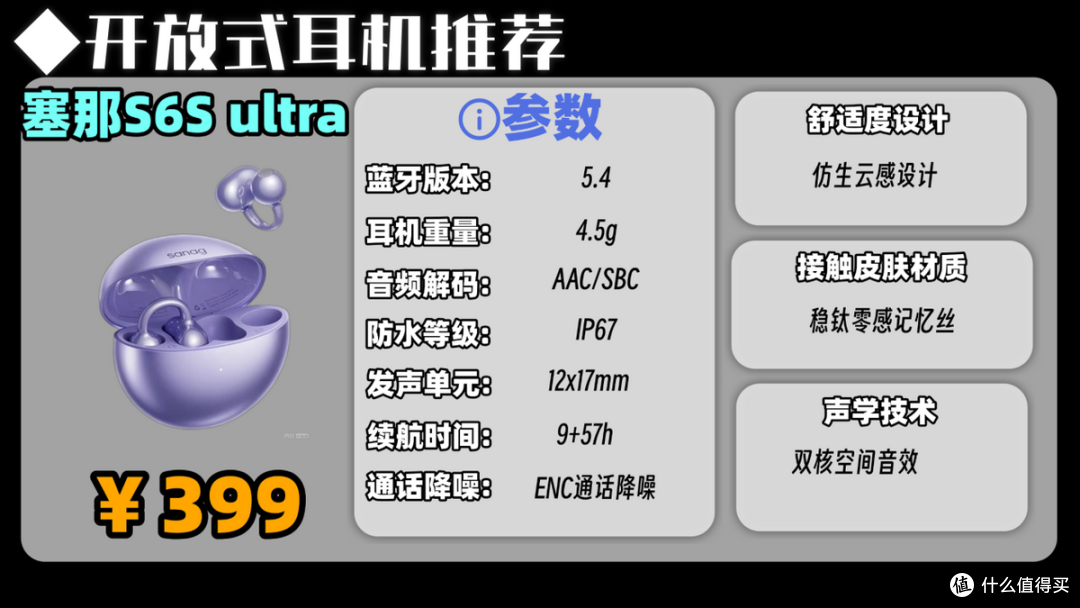 开放式耳机值得入手吗?2026年十大性价比高的开放式耳机实测推荐