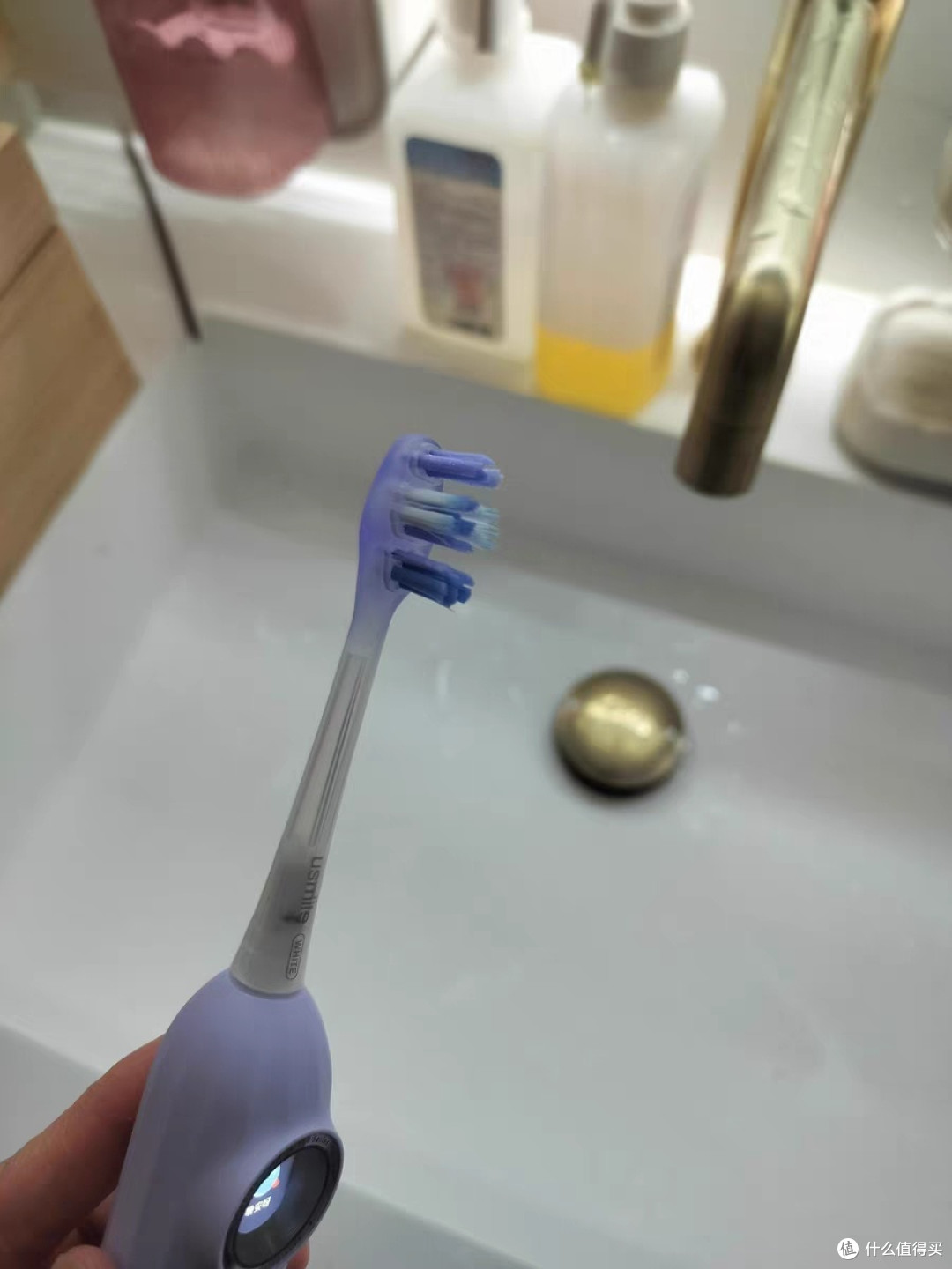 笑容加usmile Y30智能电动牙刷情侣款 生日礼物推荐