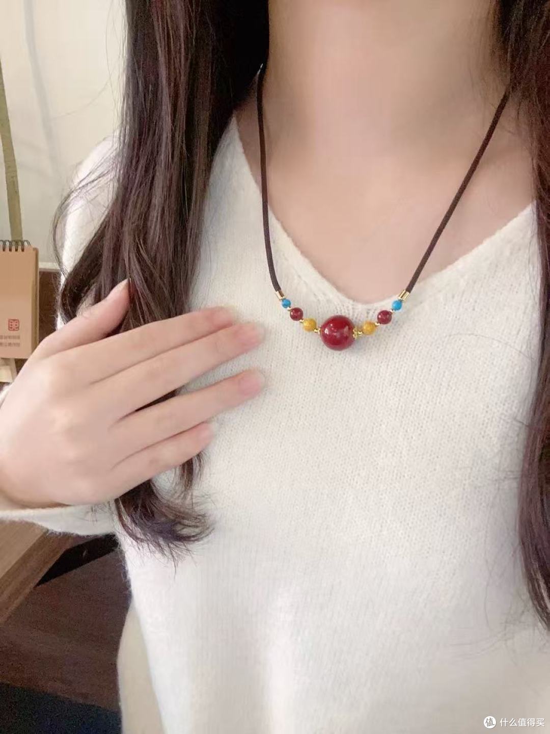 宫里上新朱砂项链!本命年&秋冬穿搭的吉祥氛围感神器✨