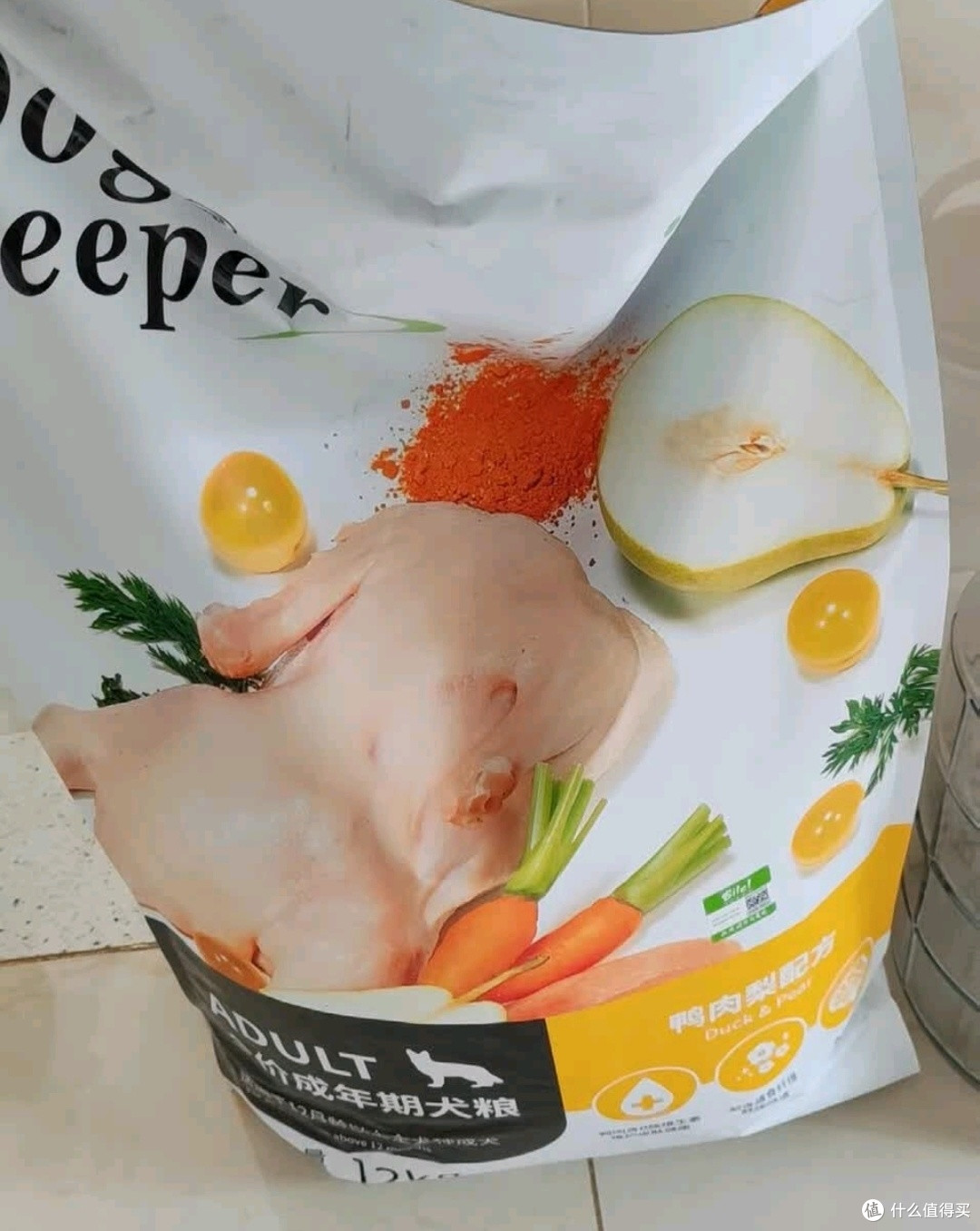 我家毛孩子的心头好，比乐守护者鸭肉梨全价狗粮