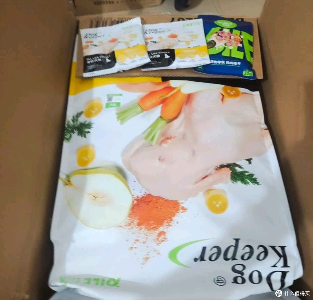 我家毛孩子的心头好，比乐守护者鸭肉梨全价狗粮