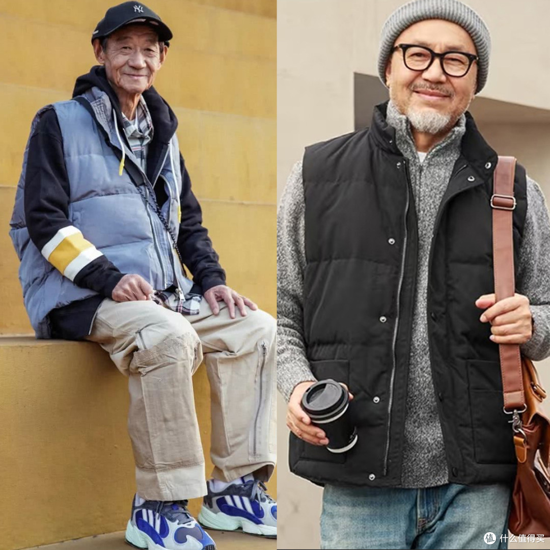 中老年男人,这5种羽绒服能不穿就别穿了,油腻廉价拉低穿衣档次
