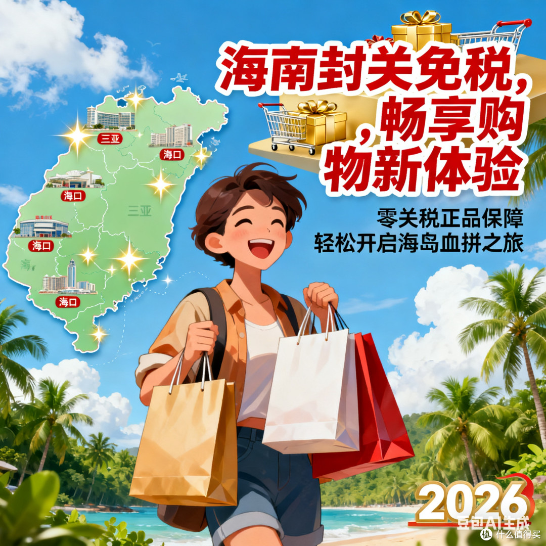 海南封关免税，畅享购物新体验
