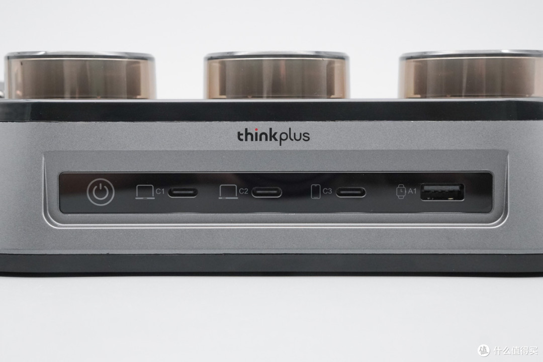 140W PD3.2+多协议兼容,thinkplus 锋行者氮化镓桌面充150W评测