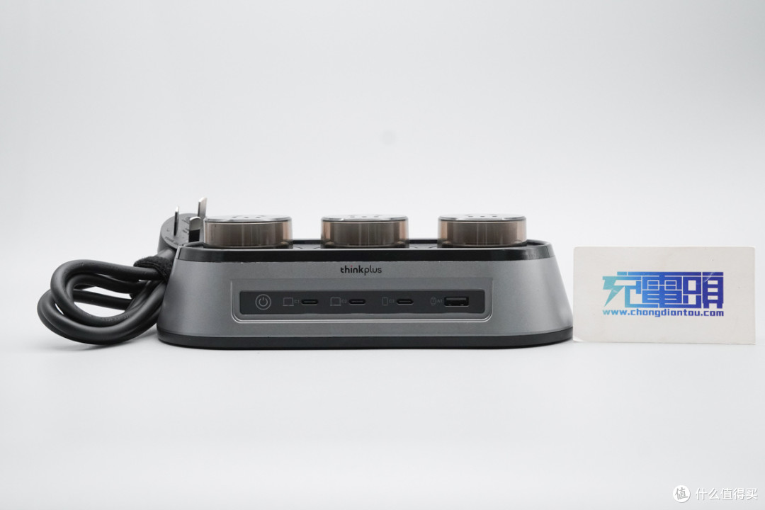140W PD3.2+多协议兼容,thinkplus 锋行者氮化镓桌面充150W评测
