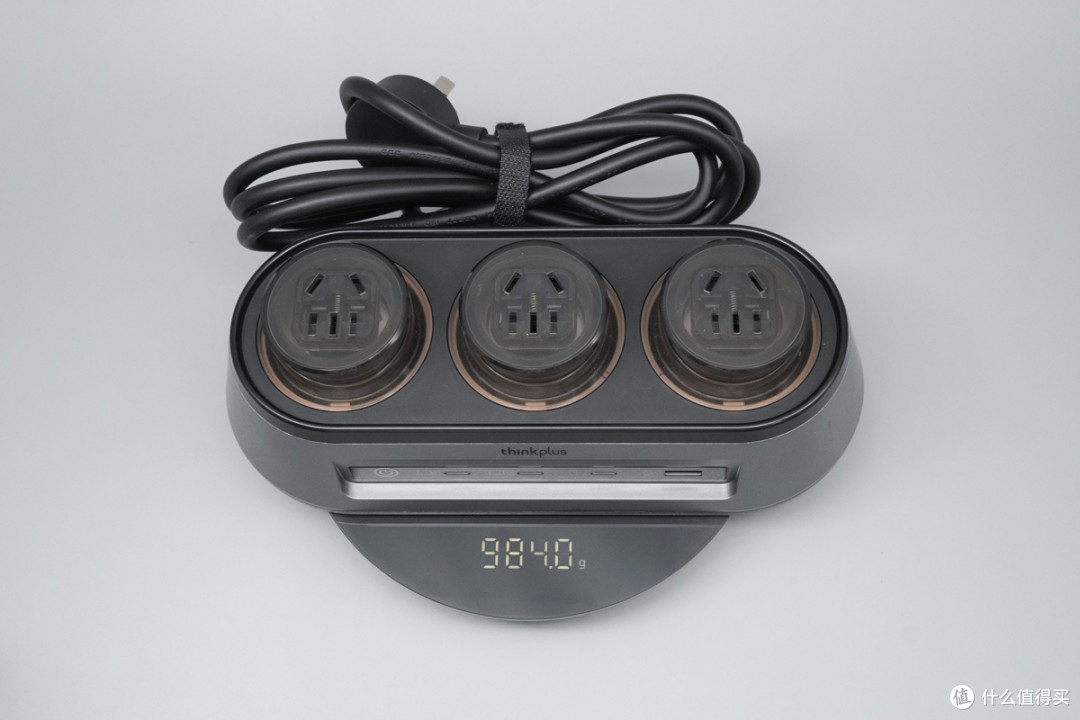 140W PD3.2+多协议兼容,thinkplus 锋行者氮化镓桌面充150W评测