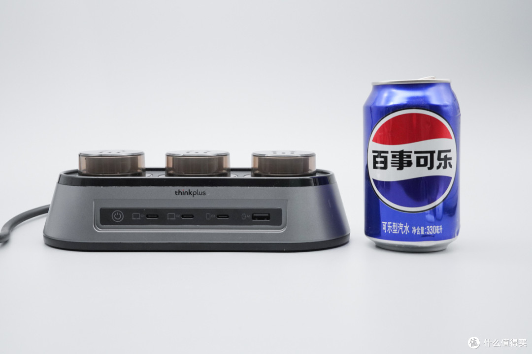 140W PD3.2+多协议兼容,thinkplus 锋行者氮化镓桌面充150W评测