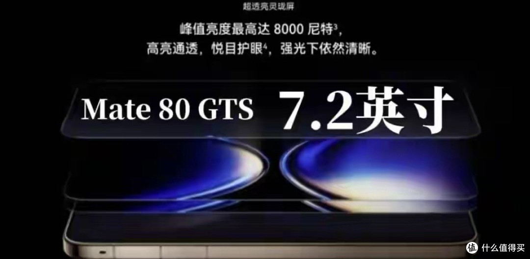 7.2英寸！华为Mate 80 GTS气势汹汹！即将亮剑