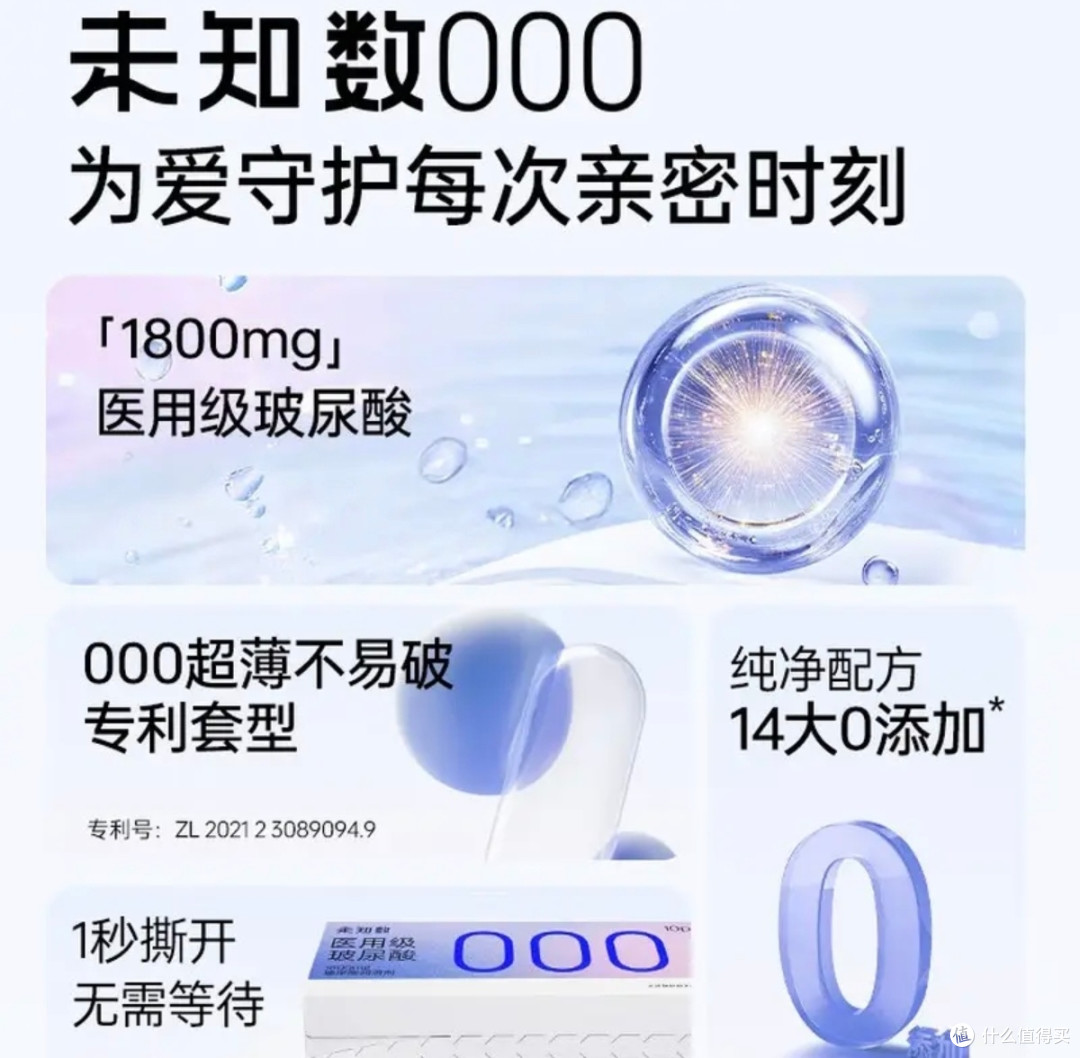 双旦亲密计划|未知数000玻尿酸避孕套,成年礼的满分贴心好物