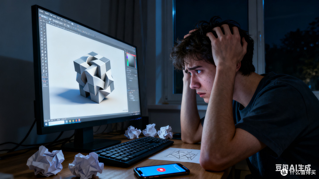 打磨热爱：3D建模初学者的成长
