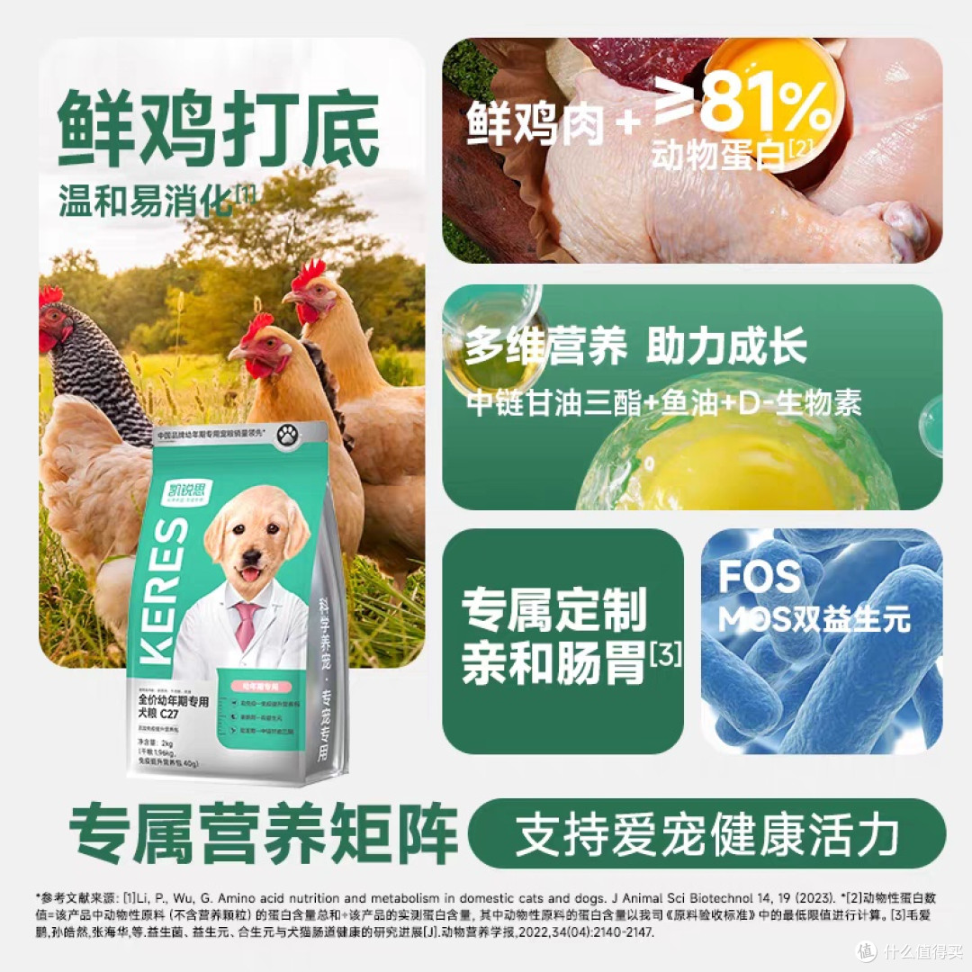幼犬喂养不踩坑！凯锐思银爪C27，中小型犬的营养口粮