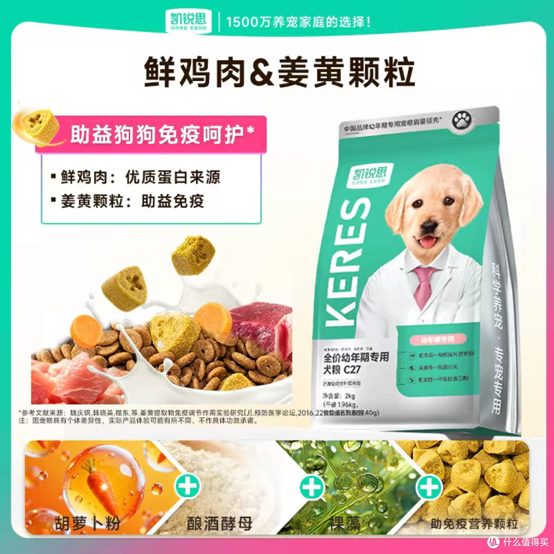 幼犬喂养不踩坑！凯锐思银爪C27，中小型犬的营养口粮
