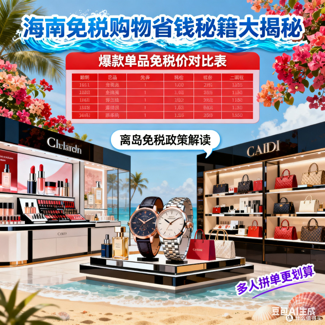 海南免税购物，省钱秘籍大揭秘